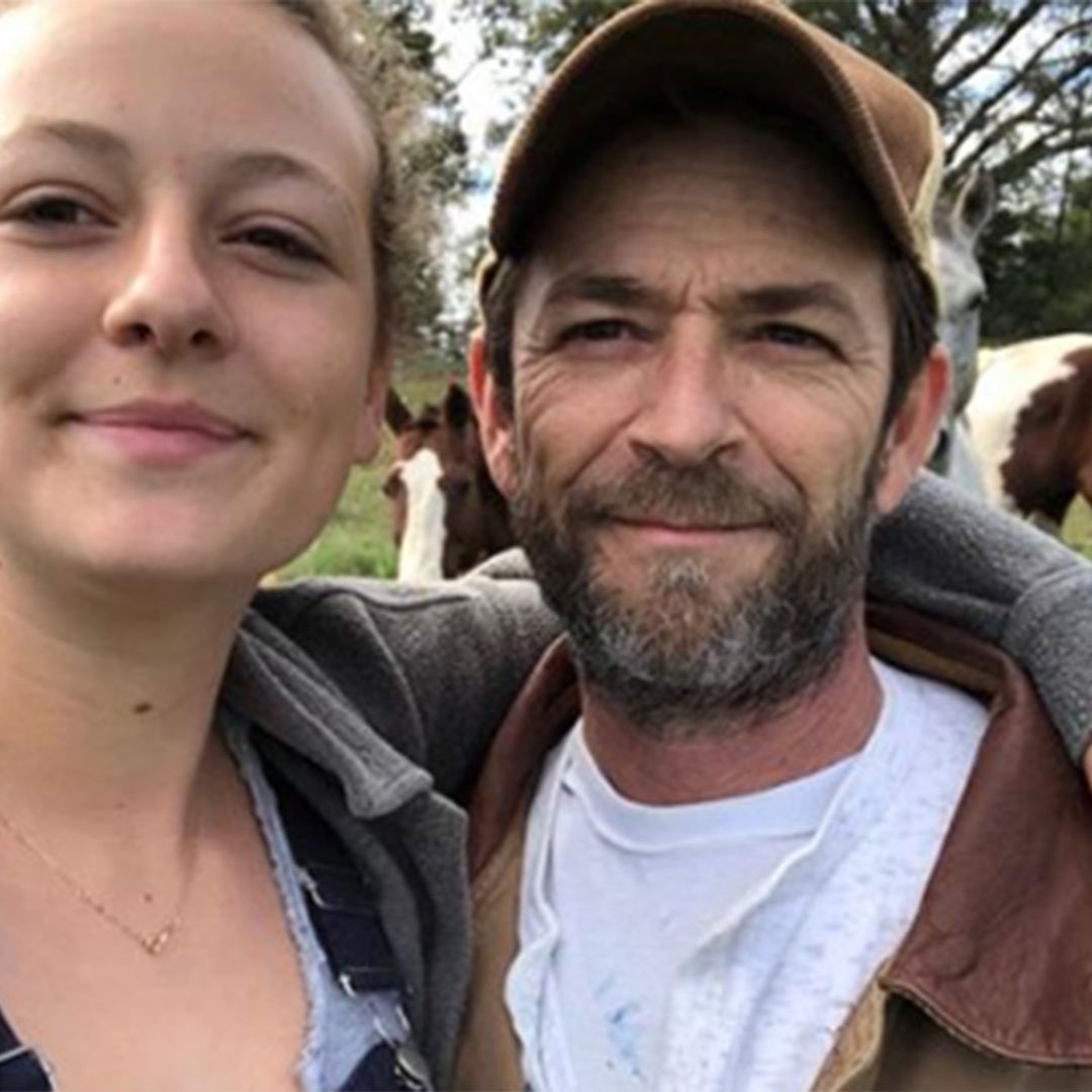 Luke Perry's brave teenage daughter responds to trolls following father's death
