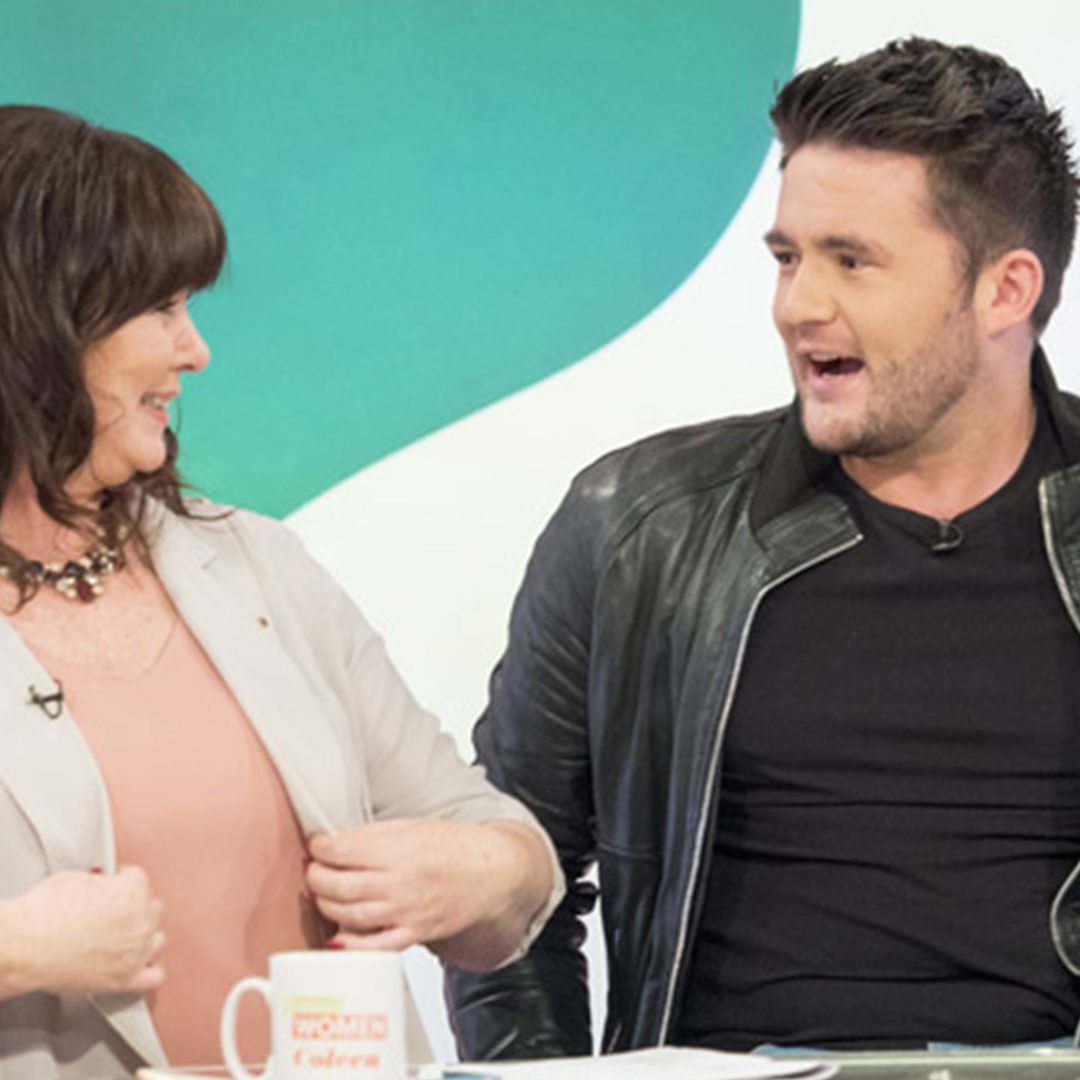 Coleen Nolan and son Shane have very rare public disagreement