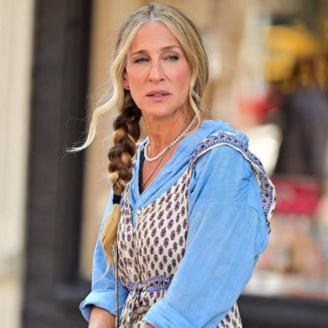 Sarah Jessica Parker’s stunning lace-up mules on SATC reboot have everyone talking - and we want them asap