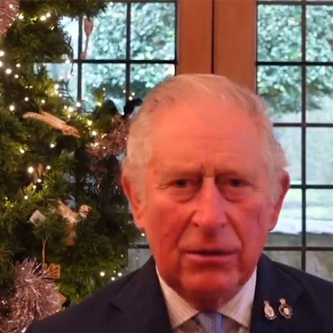 Prince Charles reveals incredible Christmas tree at Highgrove House during festive message