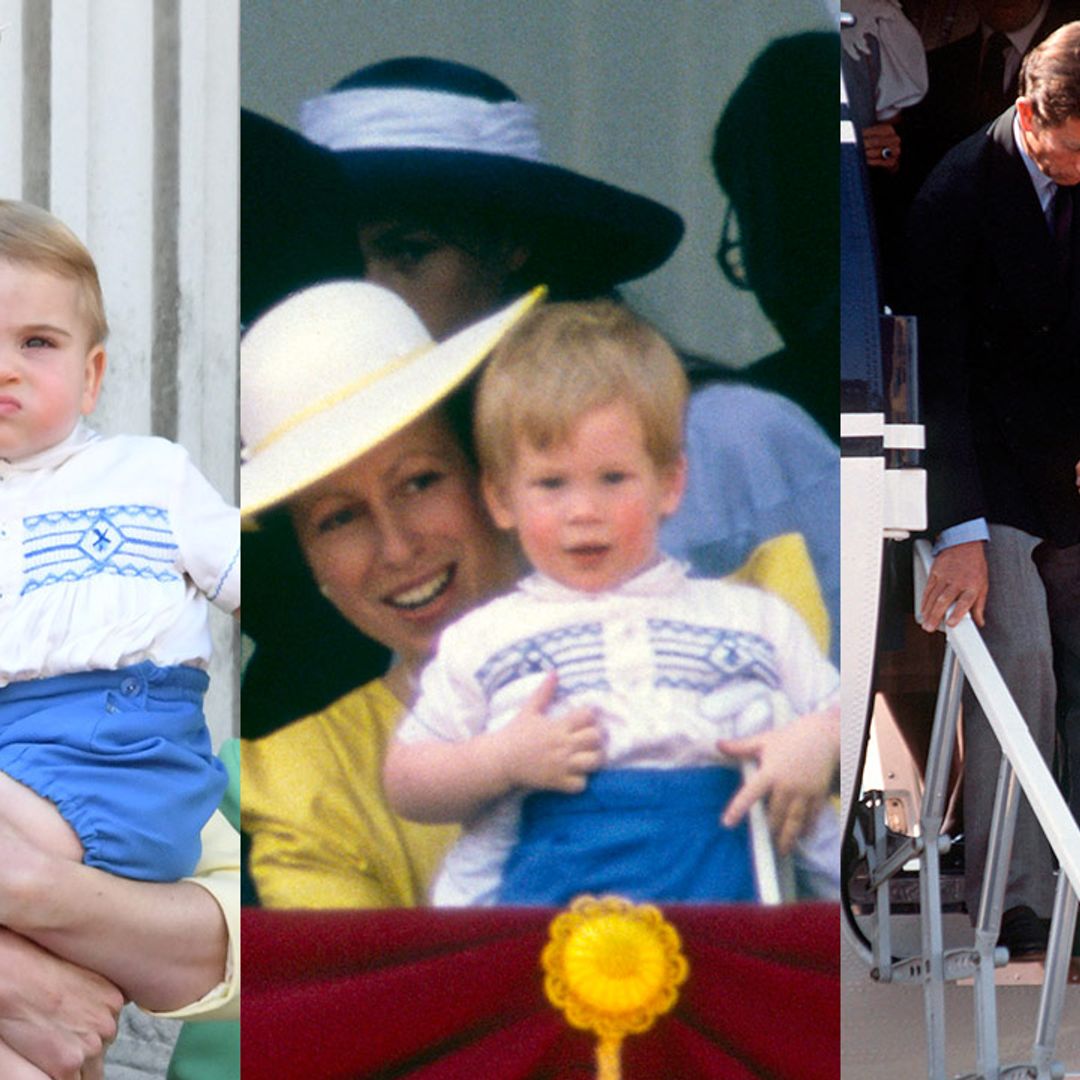 Prince Louis wears Prince Harry's old Trooping the Colour outfit – and Prince William has worn it too