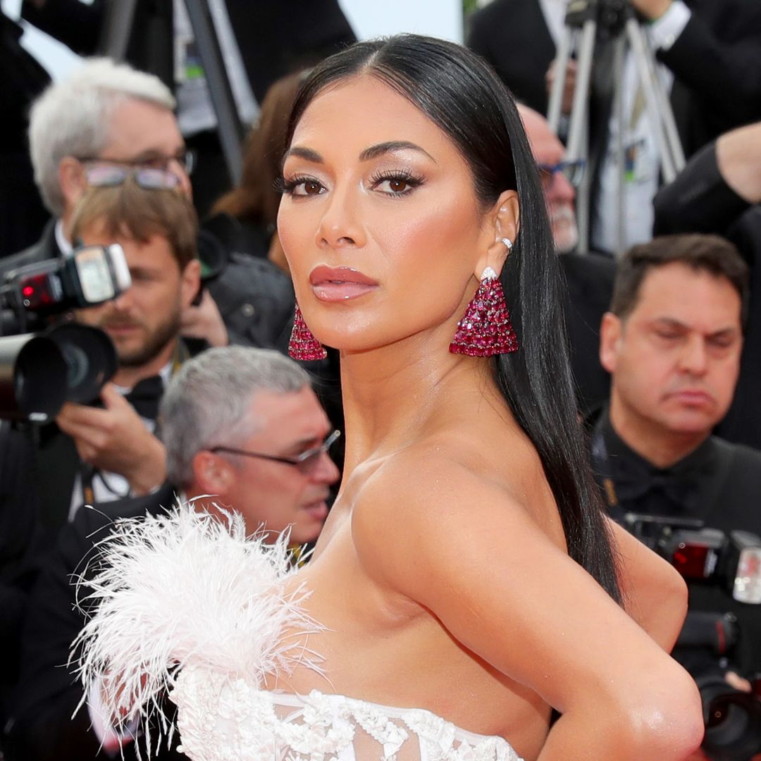 Nicole Scherzinger ups the ante in glittering sheer dress that will make your jaw drop
