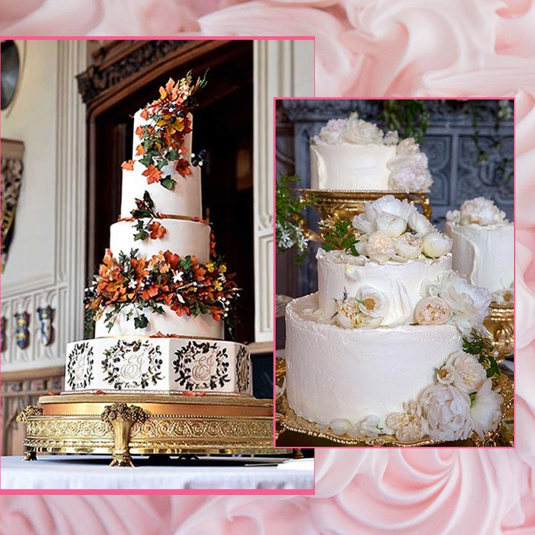 Royal wedding cake - How Princess Eugenie's wedding cake compares to those  at other royal weddings