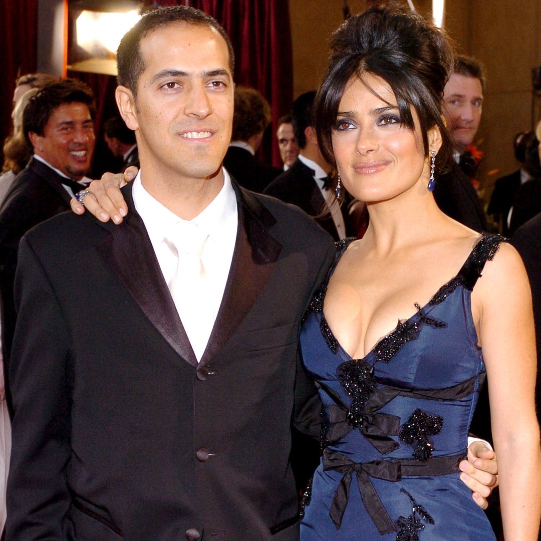 Salma Hayek shares sweet photo alongside rarely-seen brother Sami for special occasion