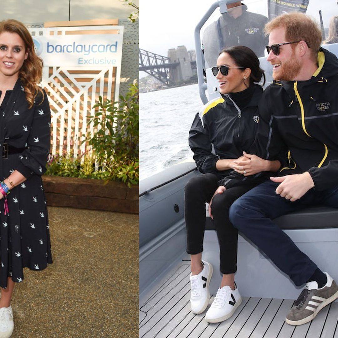 Princess Beatrice and Duchess Meghan both love these ultra-cool eco trainers