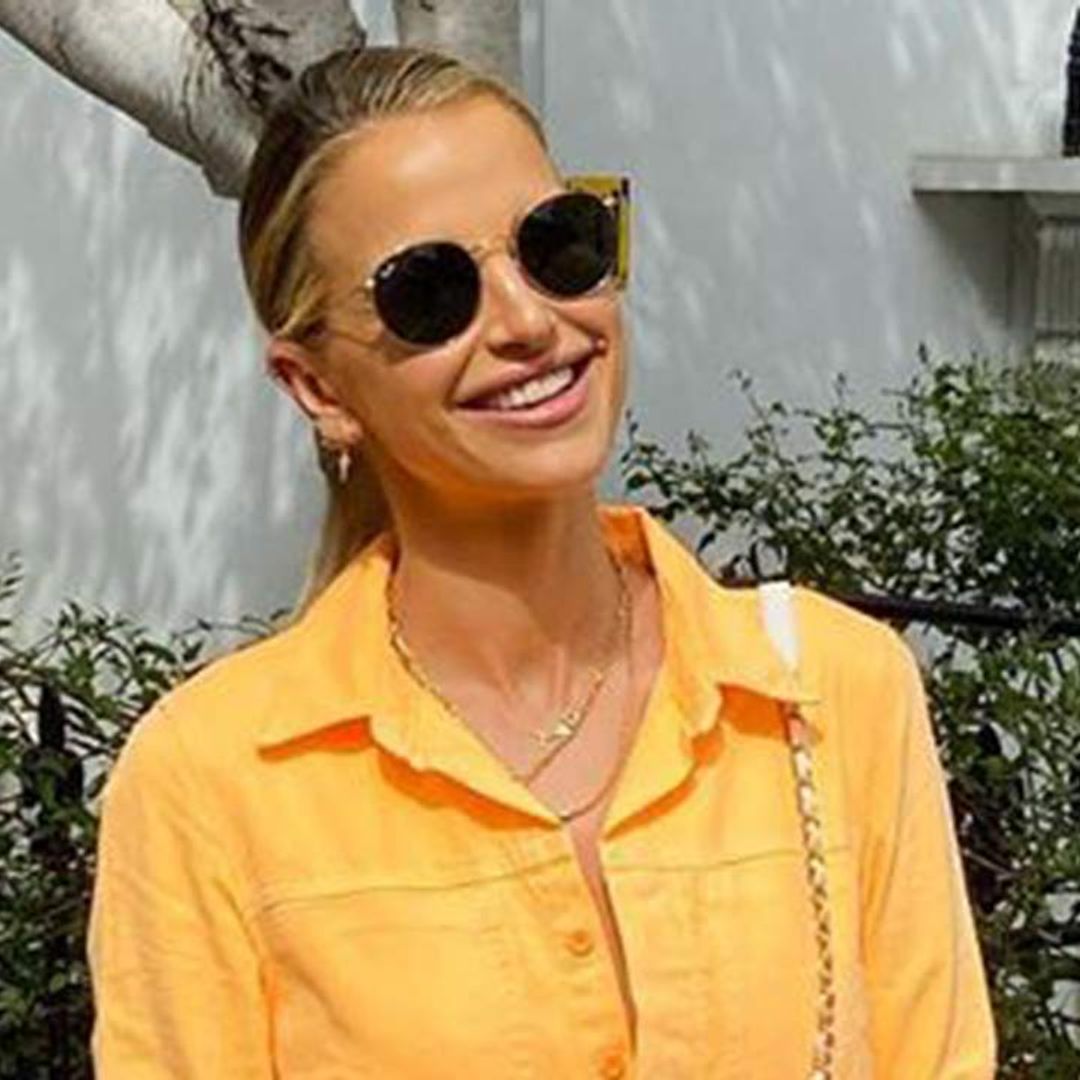 Vogue Williams' stunning bright boilersuit has us pining for summer