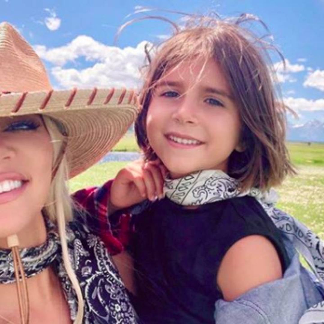 Kris Jenner and Khloe Kardashian are taught how to cartwheel by Penelope Disick in cute video