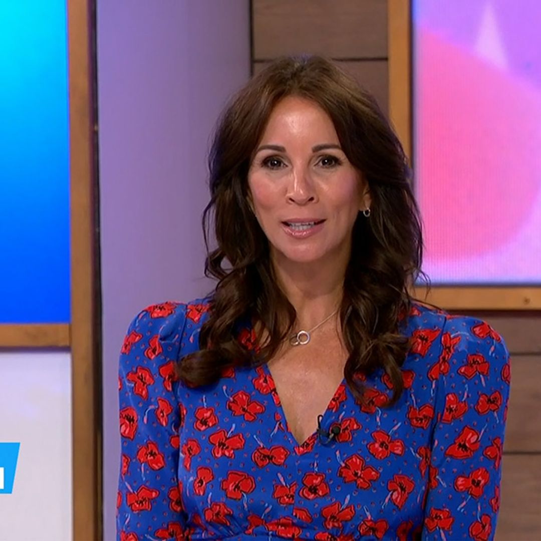 Andrea McLean stuns in a blue L.K.Bennett jumpsuit - and it's on sale