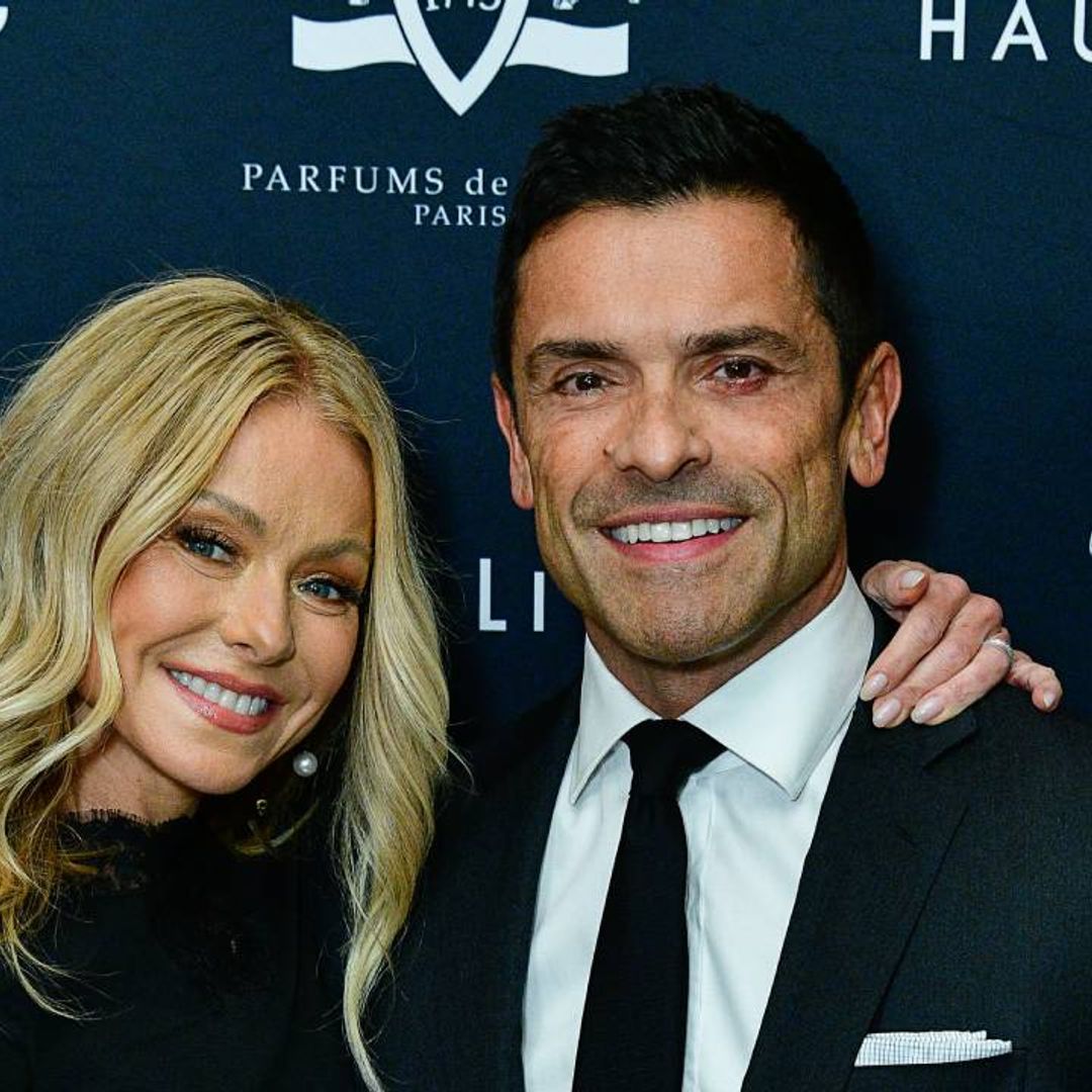 Kelly Ripa shows off her epic dance moves during celebratory night out with Mark Consuelos