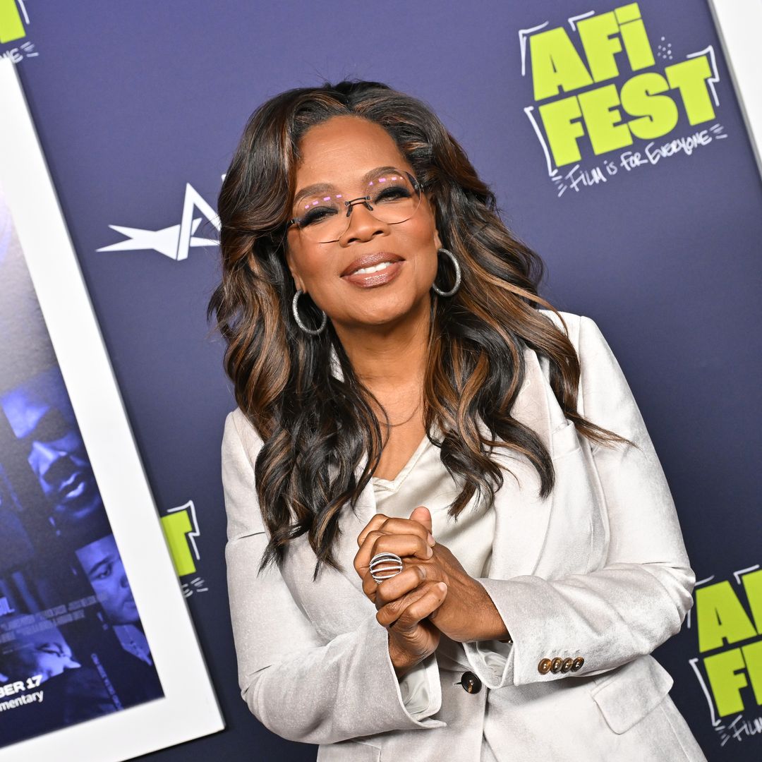Oprah displays slimmed-down physique after weight loss in gorgeous new appearance