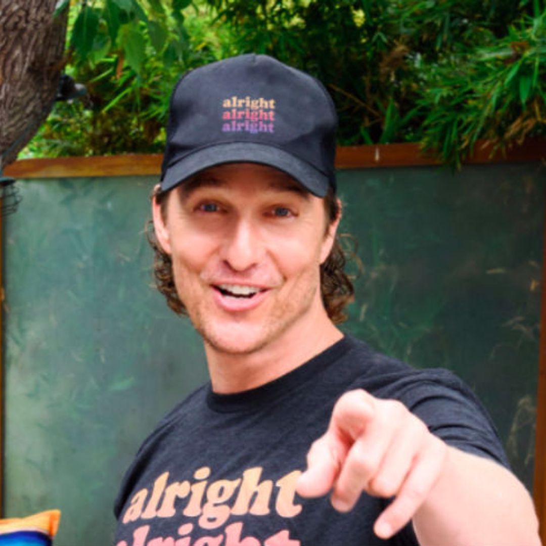 Matthew McConaughey designs charity T-shirt with his famous catchphrase