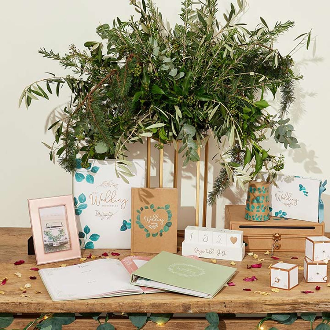 Paperchase's new wedding collection has all you need for your botanical wedding