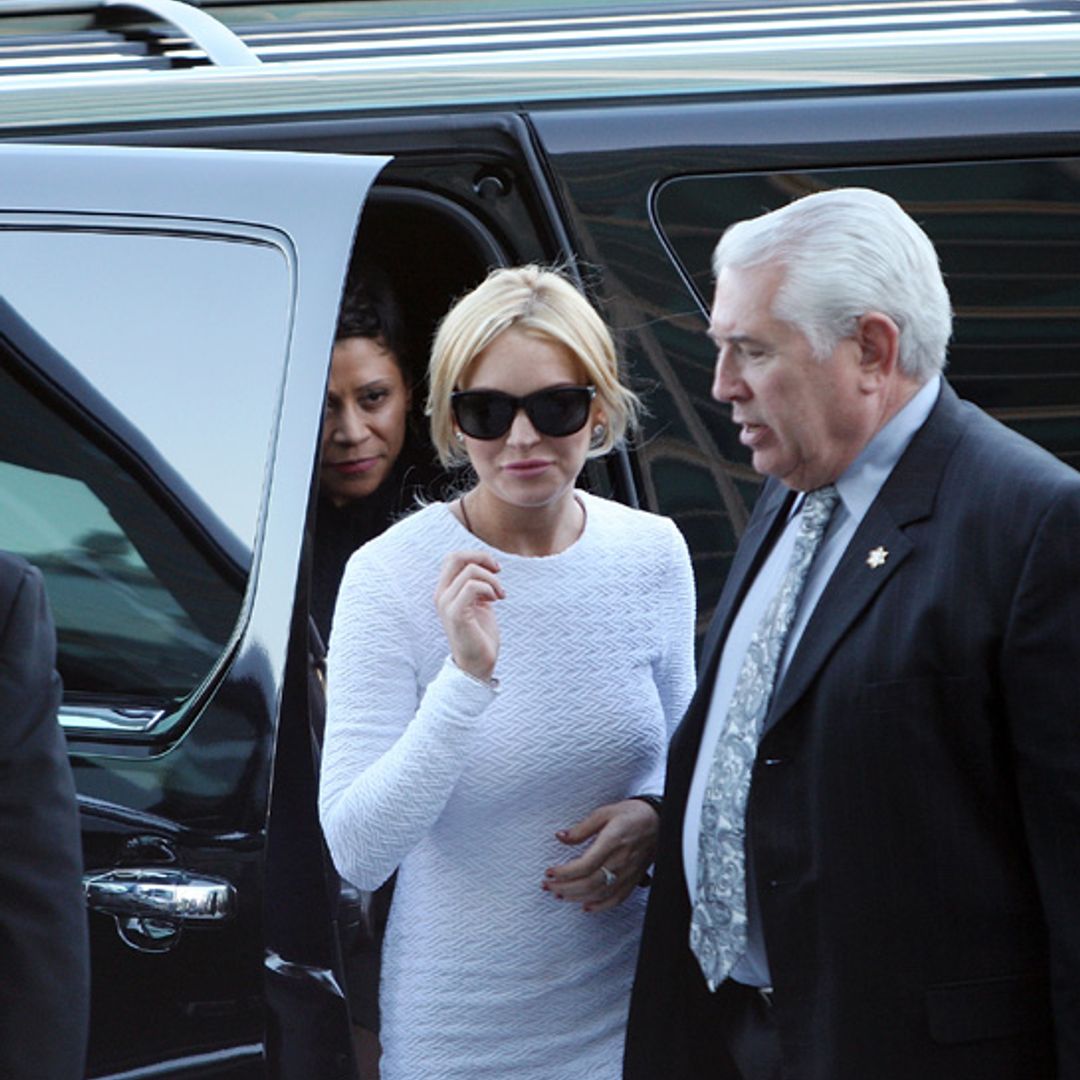 Lindsay Lohan arrested over hit and run