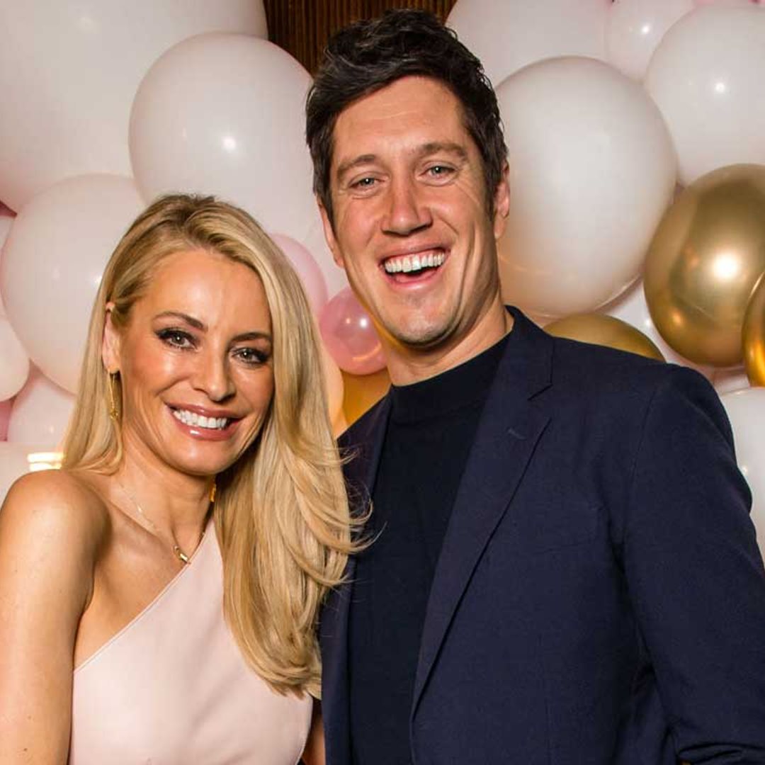 Tess Daly's decadent birthday cake for husband Vernon Kay has a sweet twist