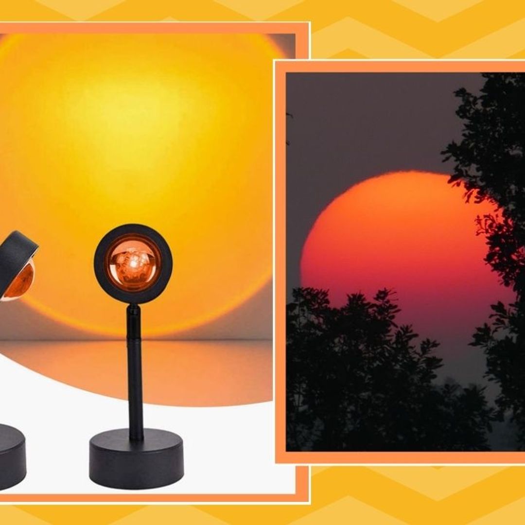 TikTok's viral sunset lamp is the best thing you'll find in the Amazon sale today - trust us