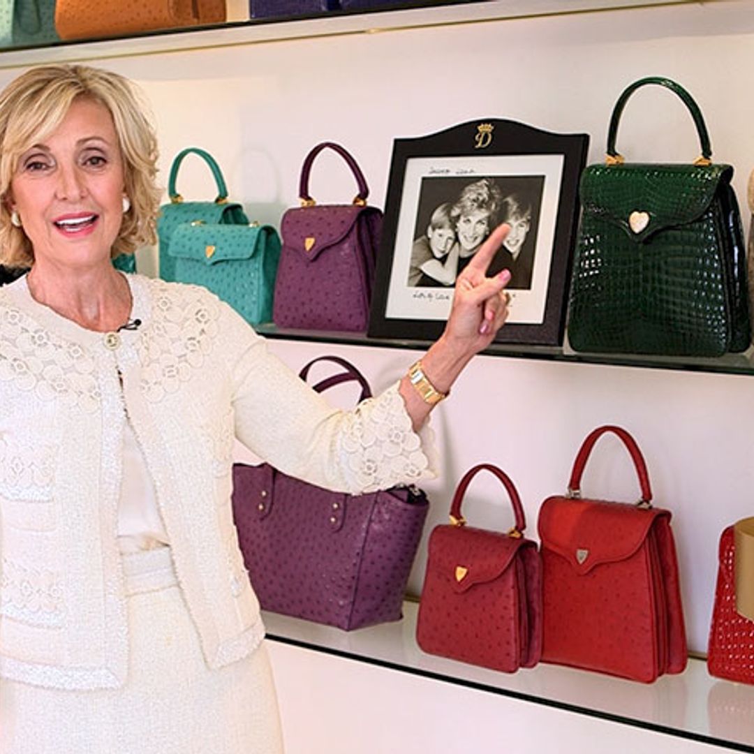 Diamond-encrusted handbag designed exclusively for Princess Diana to be sold at charity auction