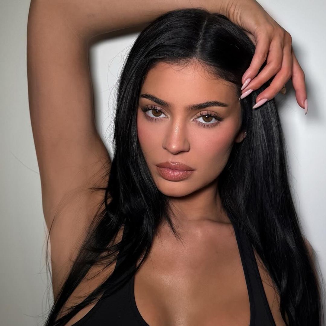 Kylie Jenner's tiny pink shorts and sports bra combo is giving Barbie-chic
