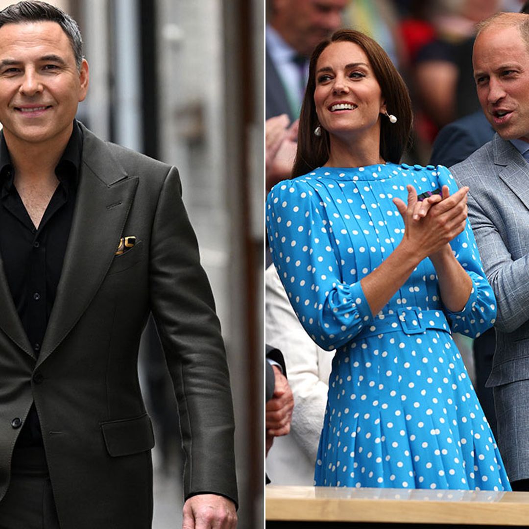 Exclusive: David Walliams reveals what he chatted about to Prince William and Duchess Kate in Wimbledon's Royal Box