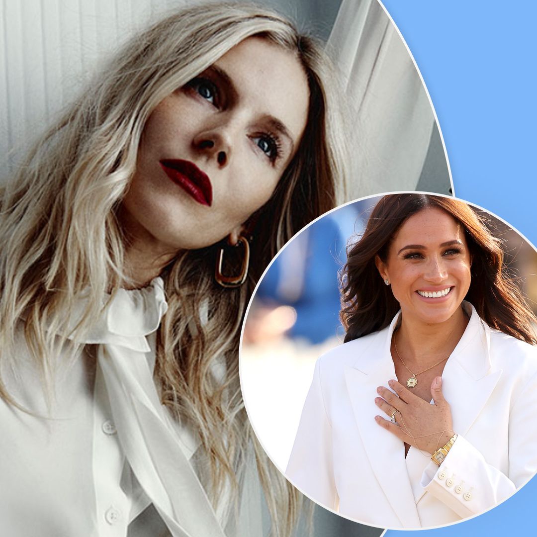 Sienna Miller's new M&S collection blazer is nearly identical to Meghan Markle's