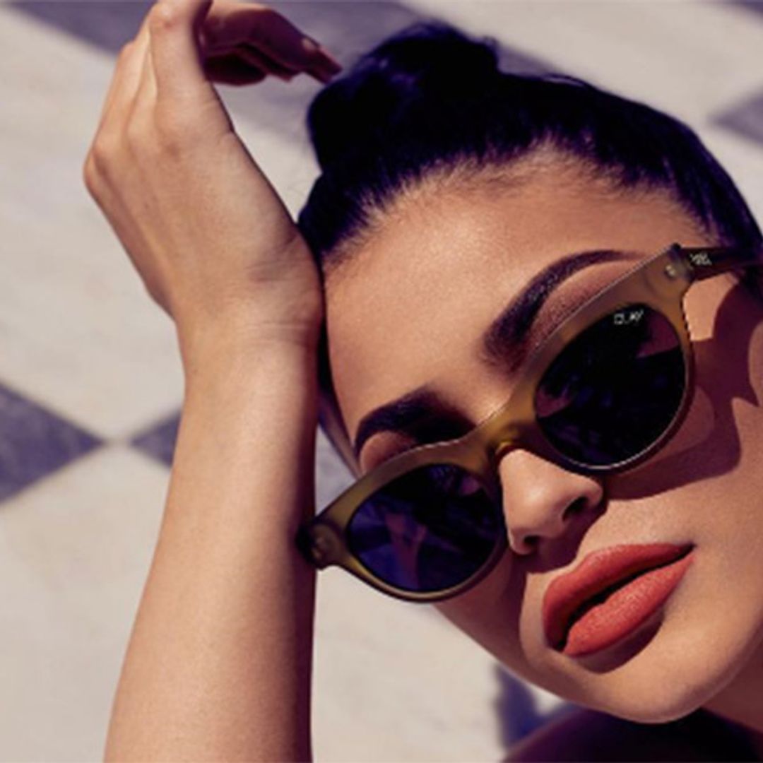 Kylie Jenner unveils sunglasses line with Quay Australia