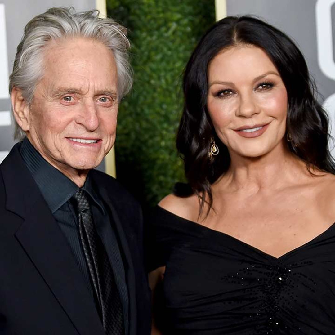 Catherine Zeta-Jones & Michael Douglas lead the loved-up couples at the Golden Globes