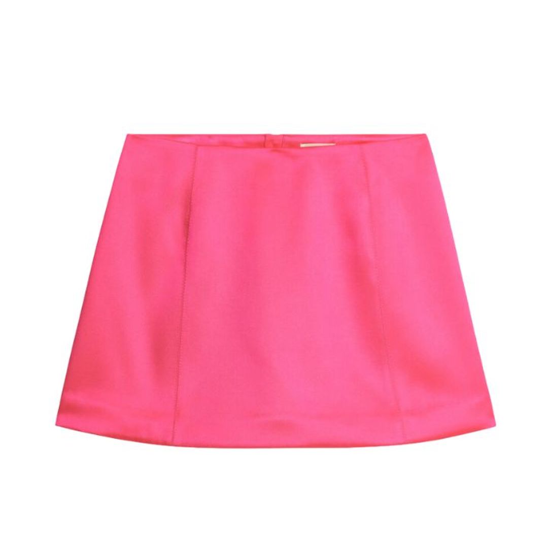 Satin Mini Skirt - Arket 