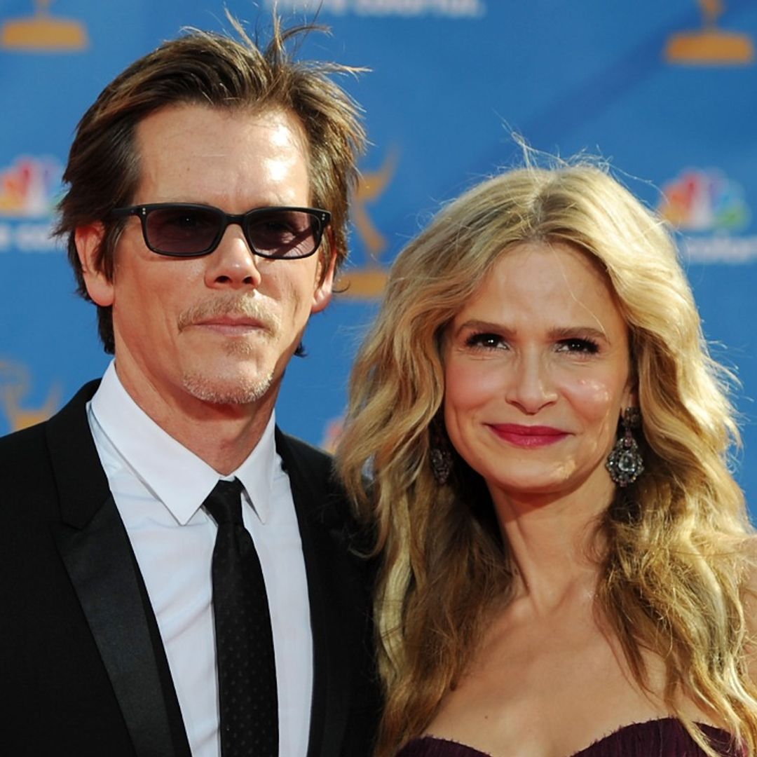 Kevin Bacon helps out fans with sweet message - and wife Kyra Sedgwick shows her support 