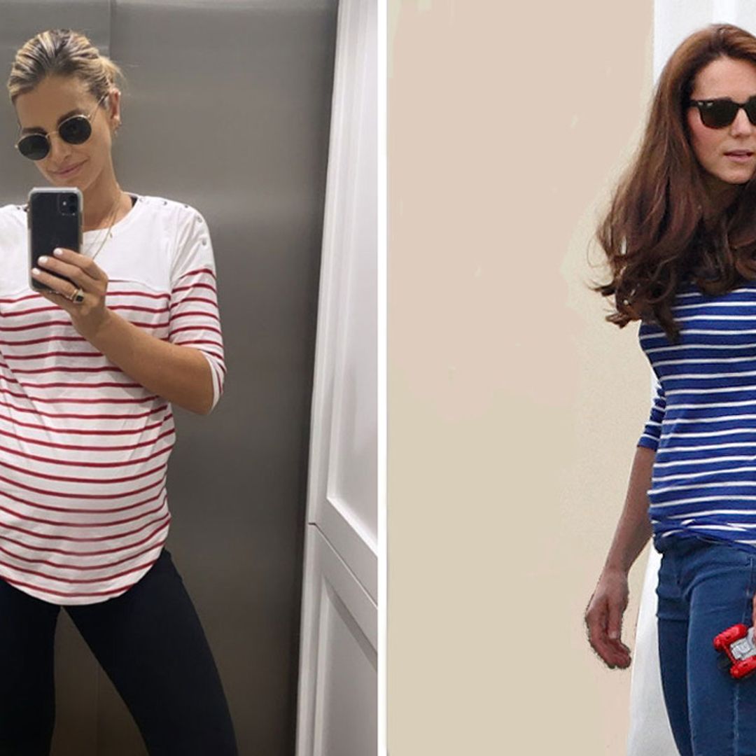 Vogue Williams steals Kate Middleton's maternity style – shop the look