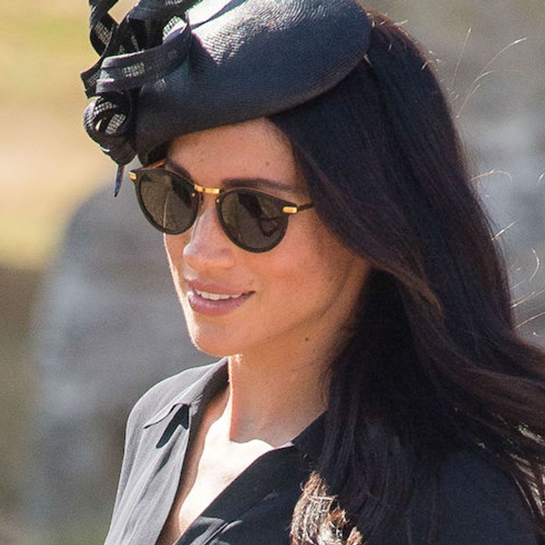 Wow! Did Meghan Markle wear a daring lace undergarment to the wedding?