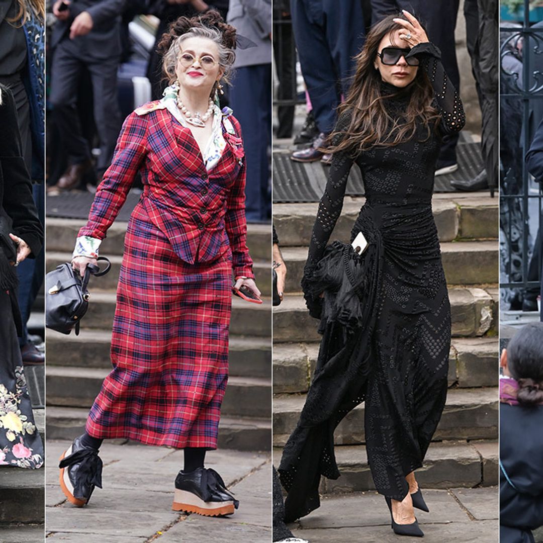 Vivienne Westwood's fashionable funeral: Victoria Beckham and Kate Moss  lead star-studded arrivals