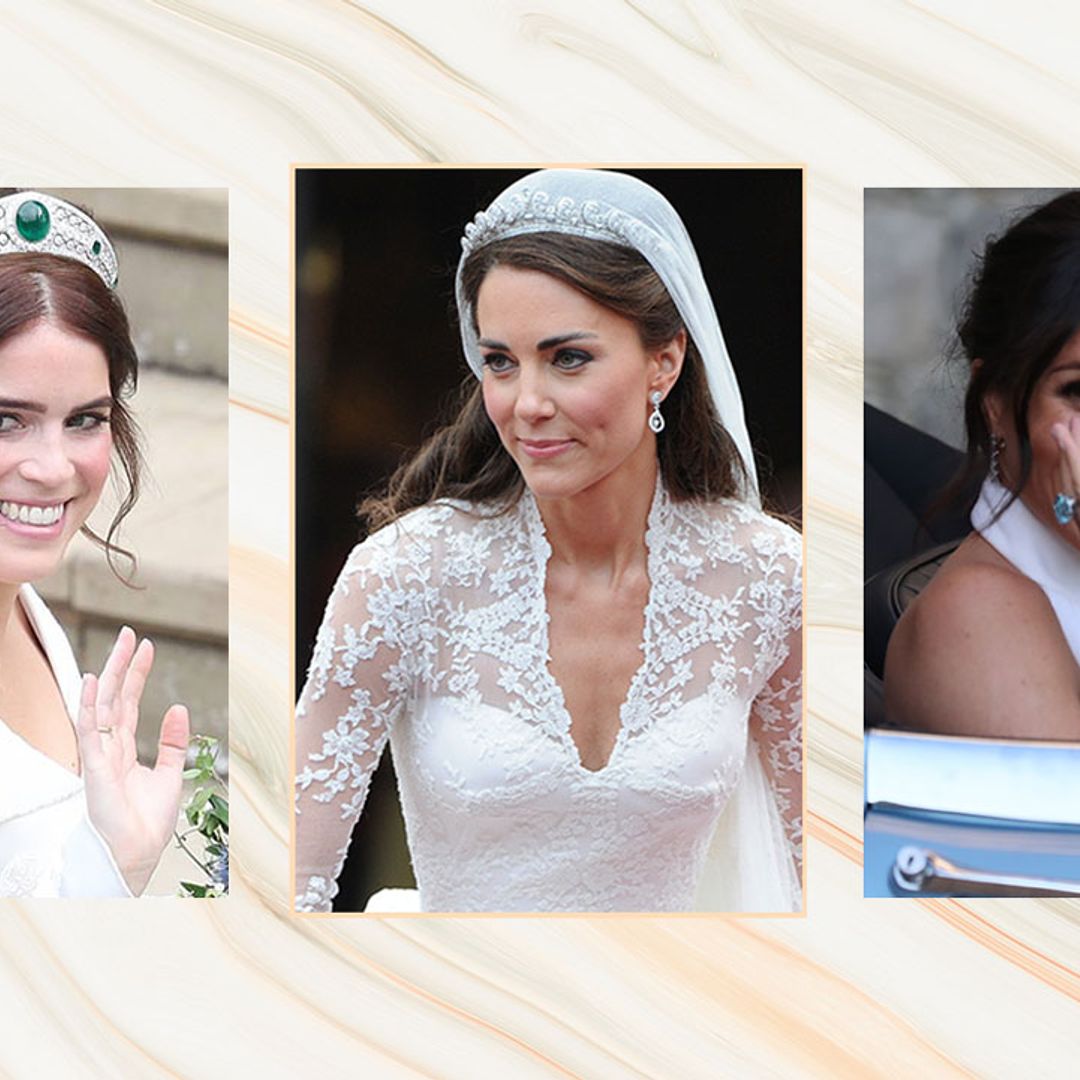 Royal brides had the BEST 'something borrowed' on their wedding days – see photos for proof