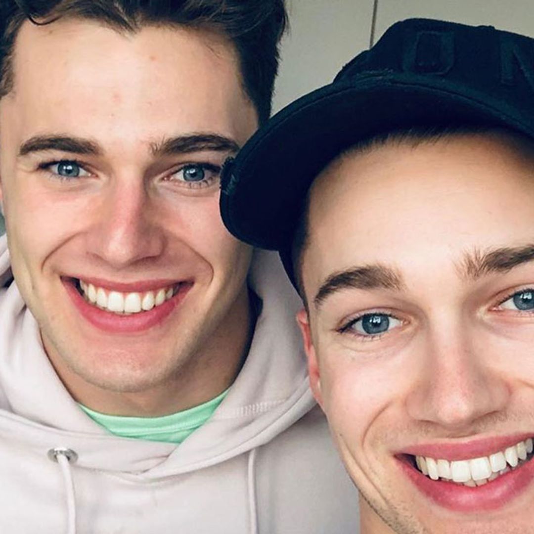 Strictly's AJ Pritchard reacts to brother Curtis' Love Island news
