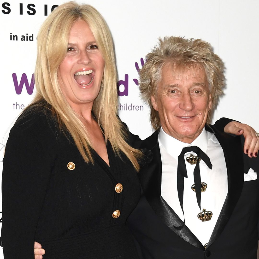 Penny Lancaster celebrates Rod Stewart in sweetest way - and just look at her dress