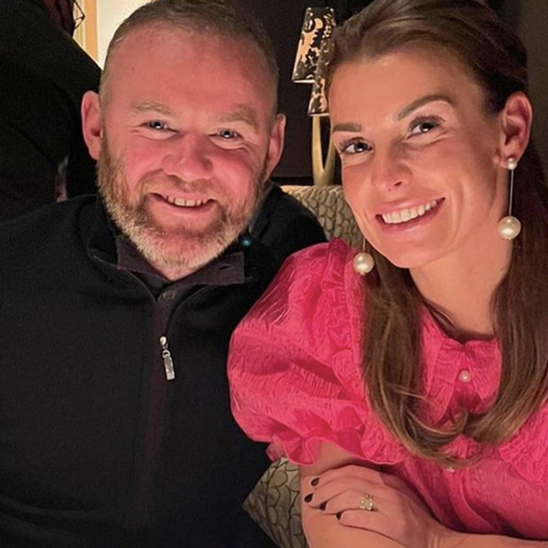 Coleen Rooney's red mini dress is taking over Instagram right now