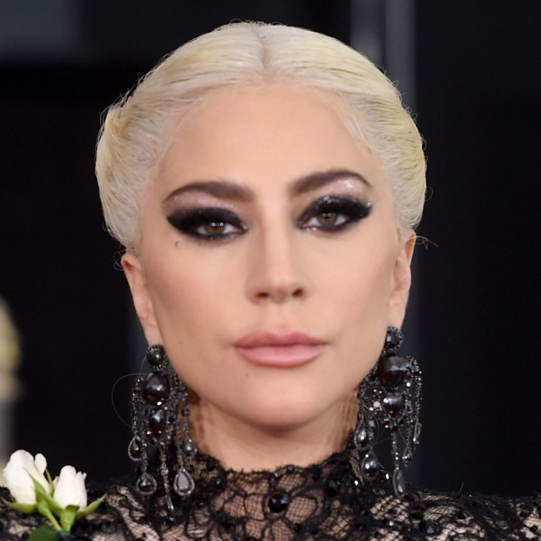 Lady Gaga shares unexpected throwback in a cropped sweater as she builds major fan hype