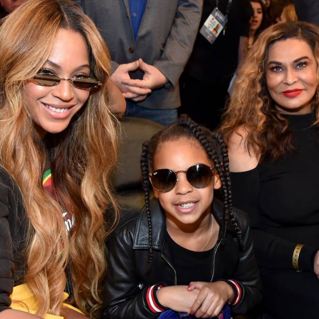 Beyoncé's mother causes a stir with rare comment about granddaughter Blue Ivy