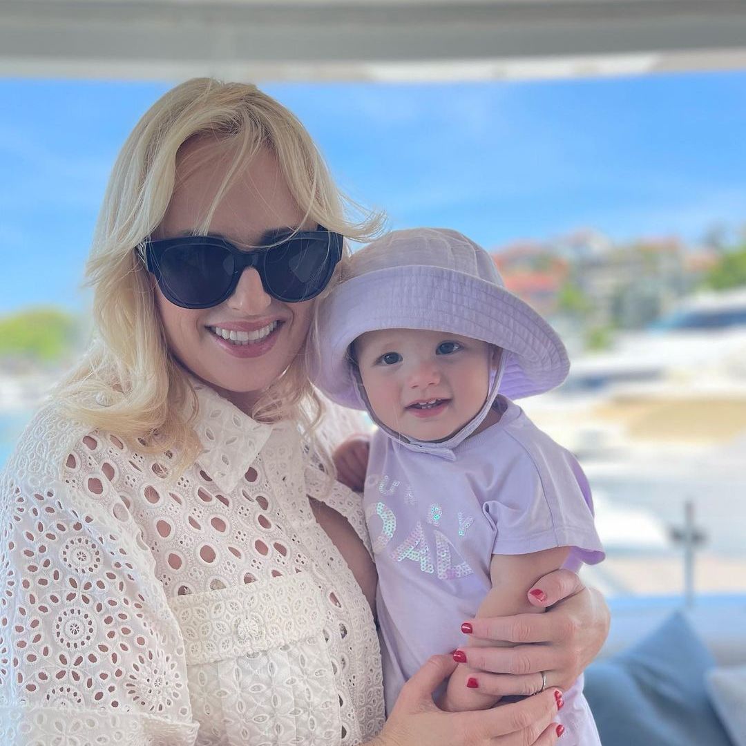 Rebel Wilson's daughter, one, looks so tall in video inside spectacular tropical home