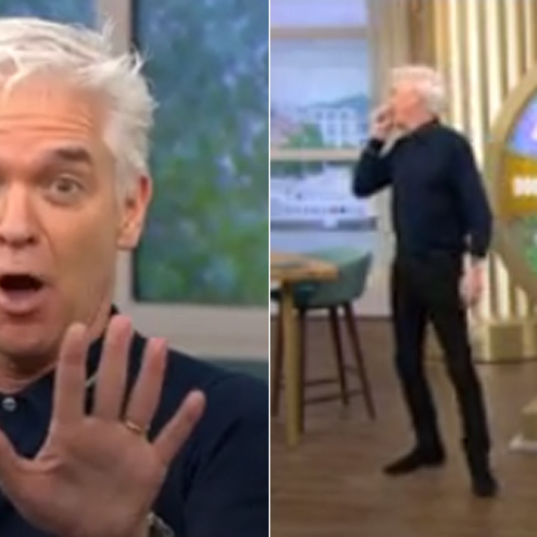 Phillip Schofield reassures fans he's fine after coughing on air