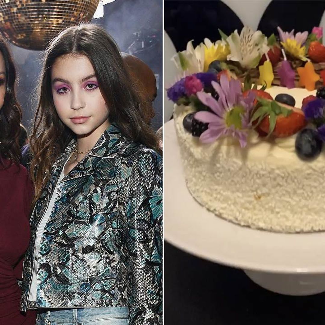 Catherine Zeta-Jones' daughter Carys' decadent birthday cake looks too pretty to eat