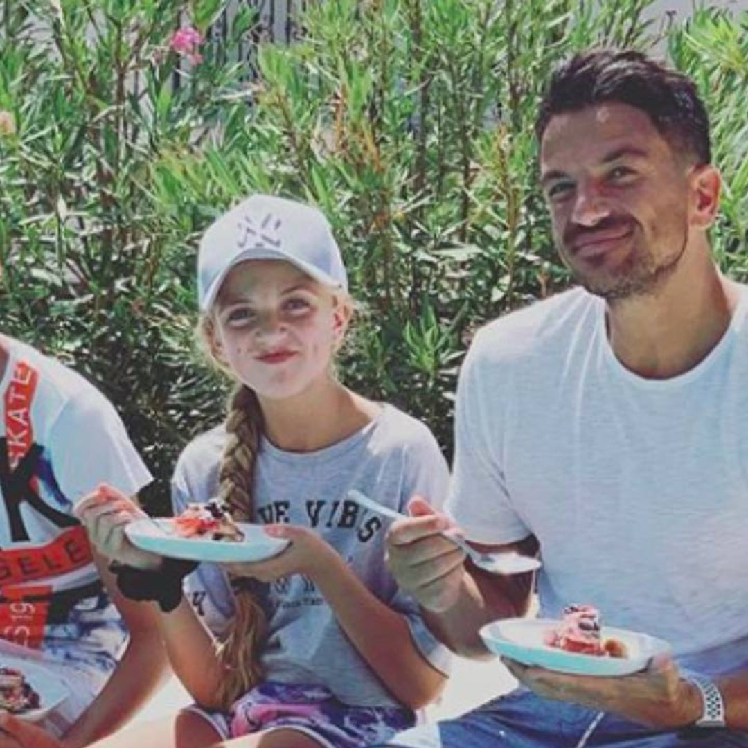 Peter Andre and children Junior and Princess fly to Australia to visit his mum who 'hasn't been great'