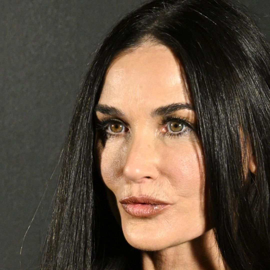 Demi Moore turns heads with radiant appearance in stunning blue dress