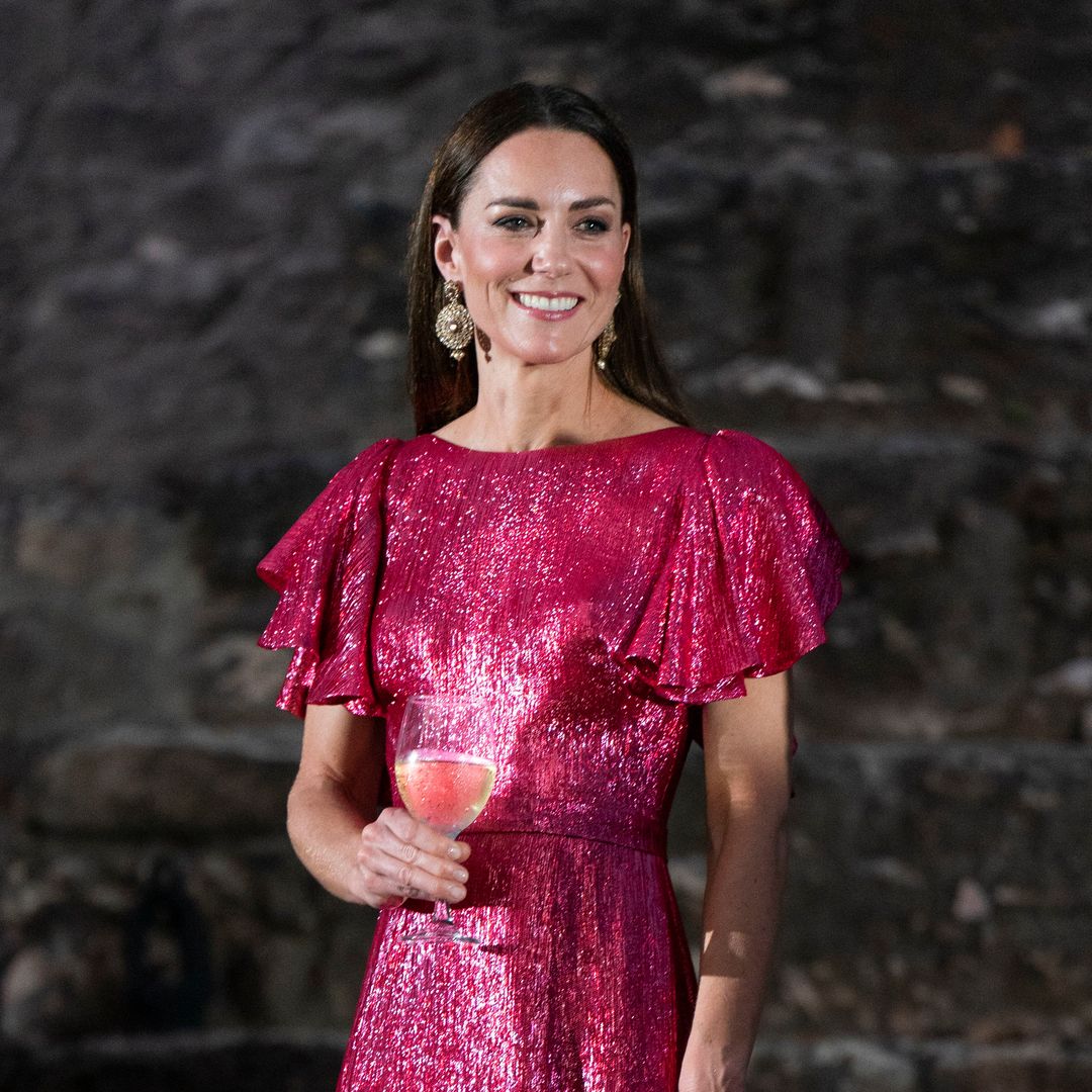 Princess Kate's sparkling Christmas party dress nobody got to see