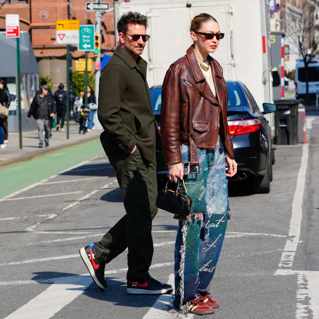 Gigi Hadid and Bradley Cooper are stylish couple goals in off-duty cool outfits