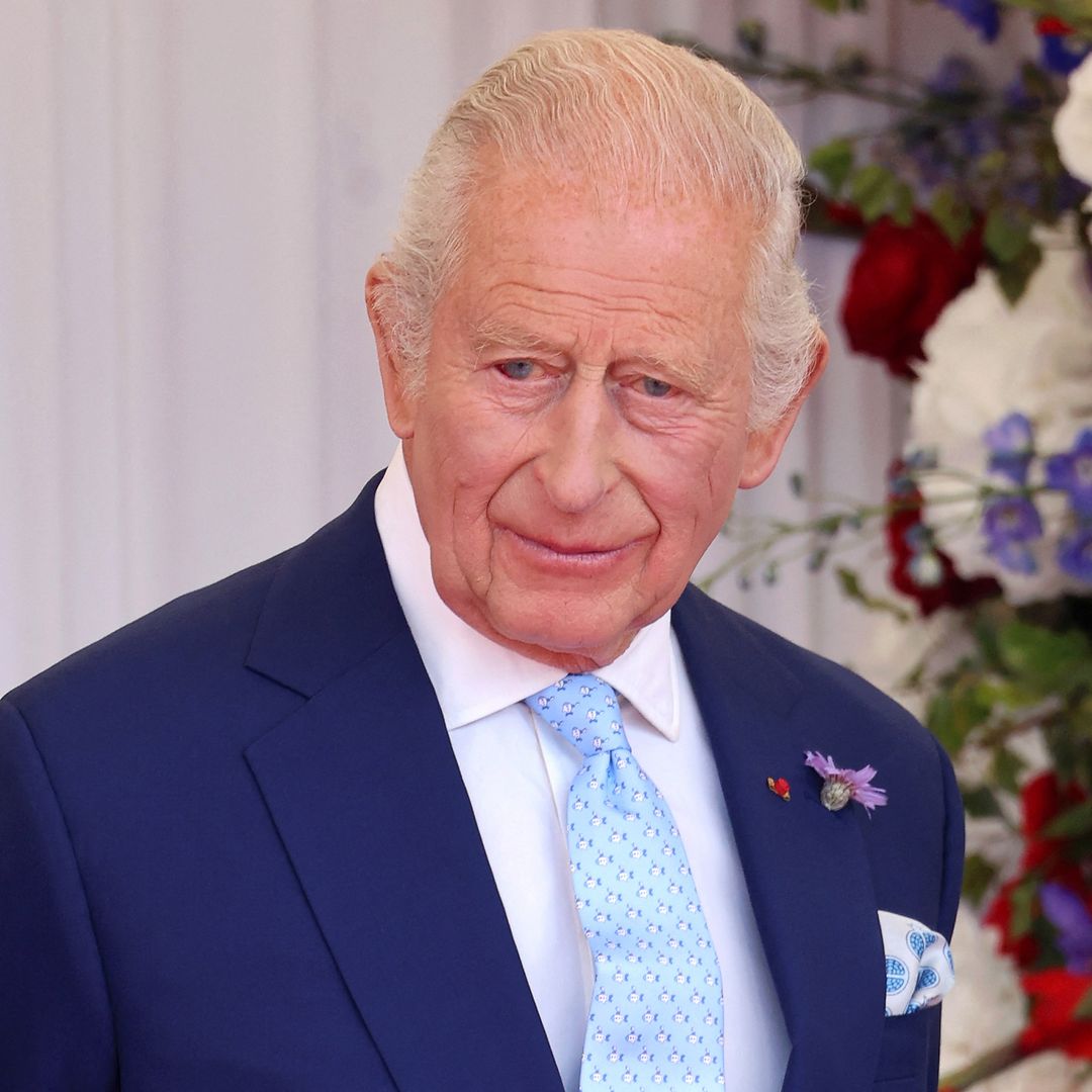 What happened to King Charles' eye?