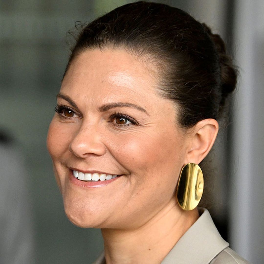 Crown Princess Victoria of Sweden wows in skinny trousers and must-have knit