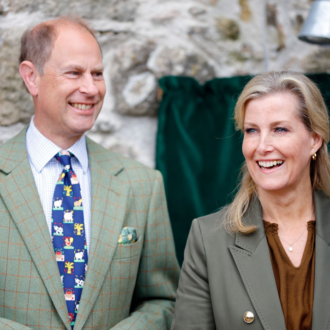 Prince Edward reunited with Duchess Sophie after epic tour