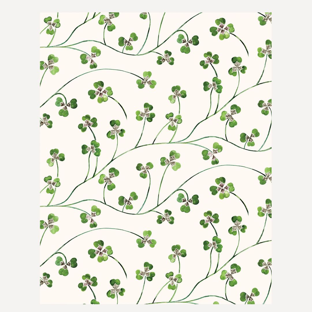 Lucky Leaf Wallpaper - Commonroom