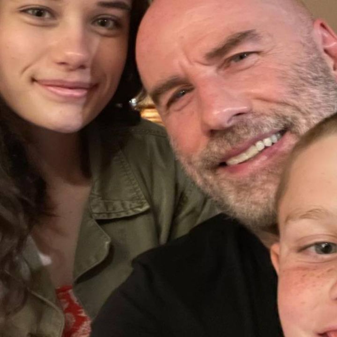 John Travolta and son introduce new family member - see the sweet photo