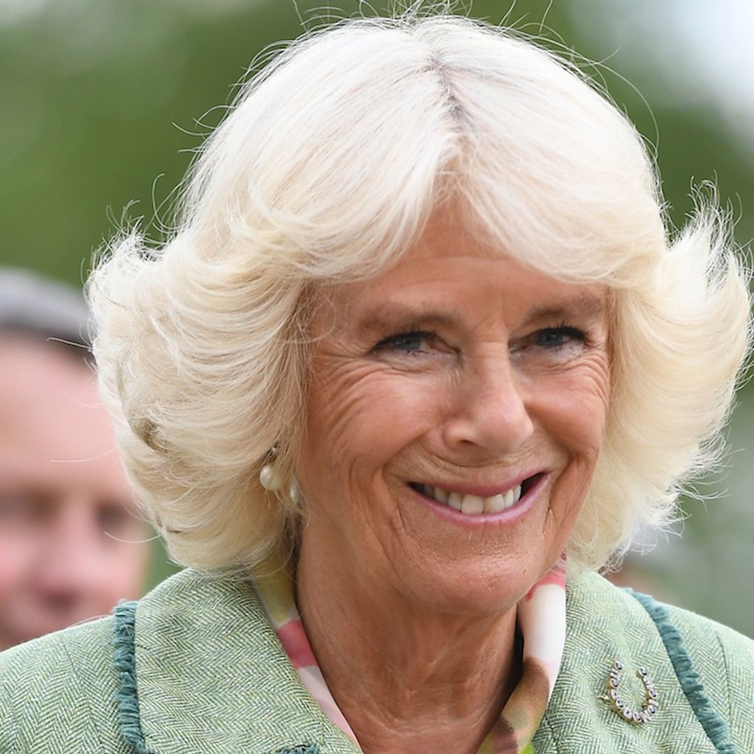 Duchess Camilla's pastel tweed coat is SO perfect for spring