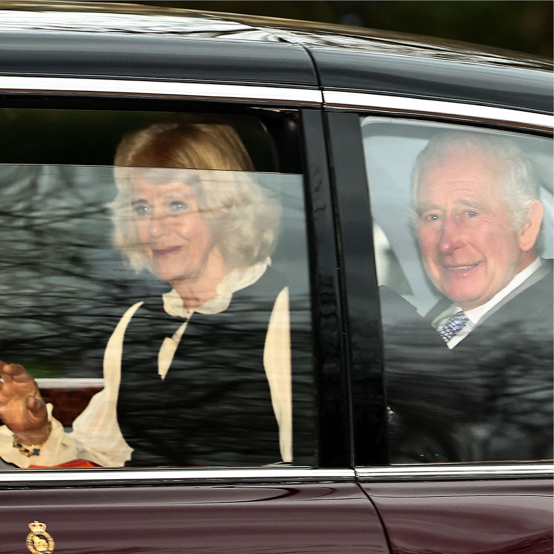 King Charles and Queen Camilla leave London after reunion with Prince Harry